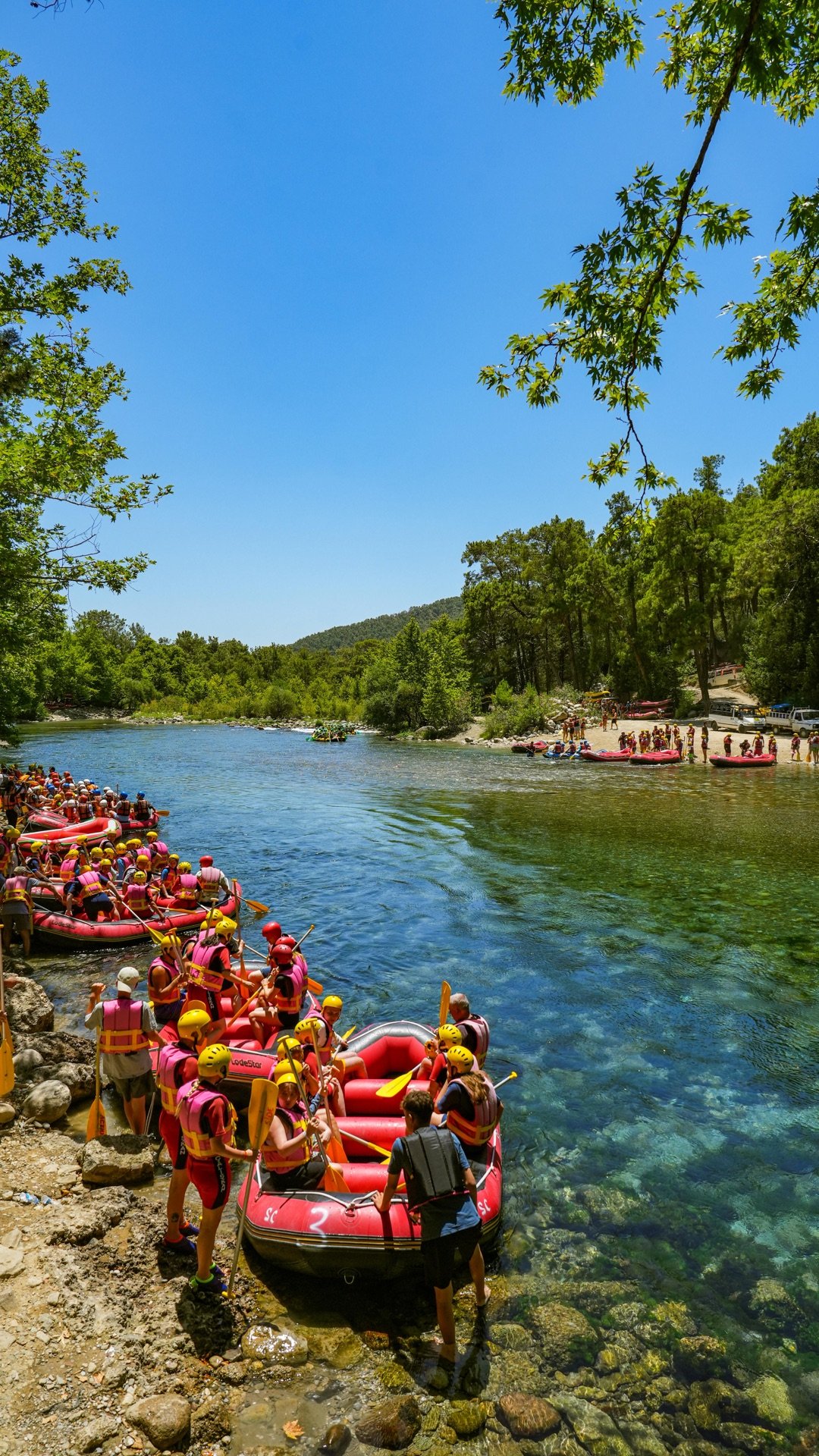 Route aventure rafting en Croatie