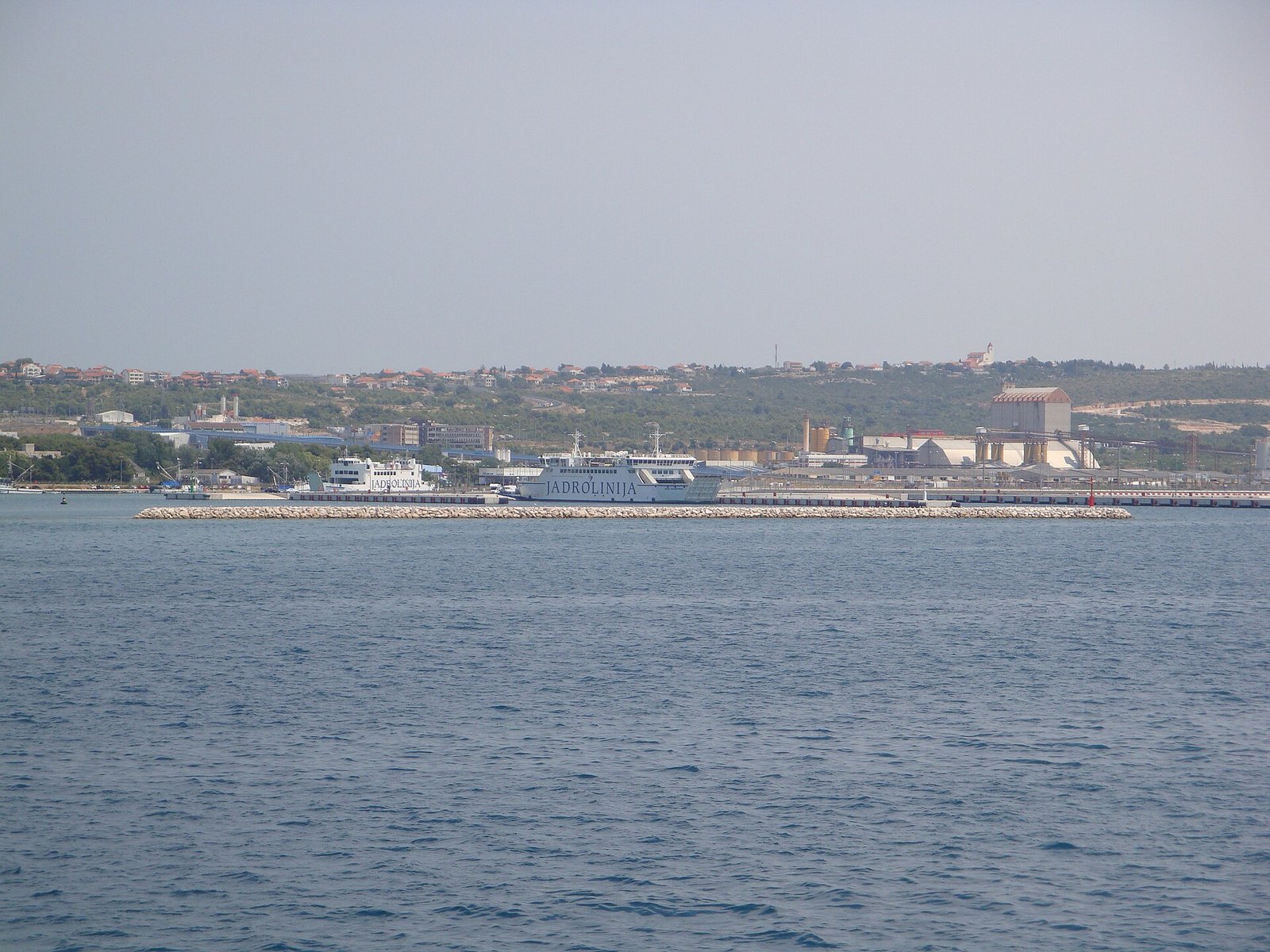 Gaženica passenger port